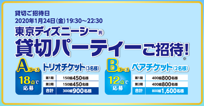 東京ディズニーシー貸切パーティーが当たる キッコーマン豆乳キャンペーン 自称 為になること